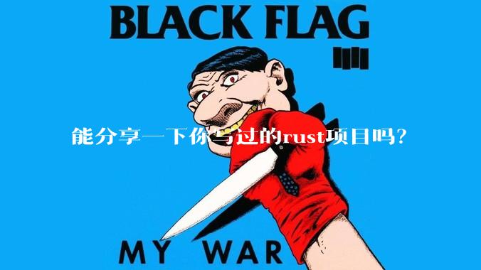 能分享一下你写过的rust项目吗？
